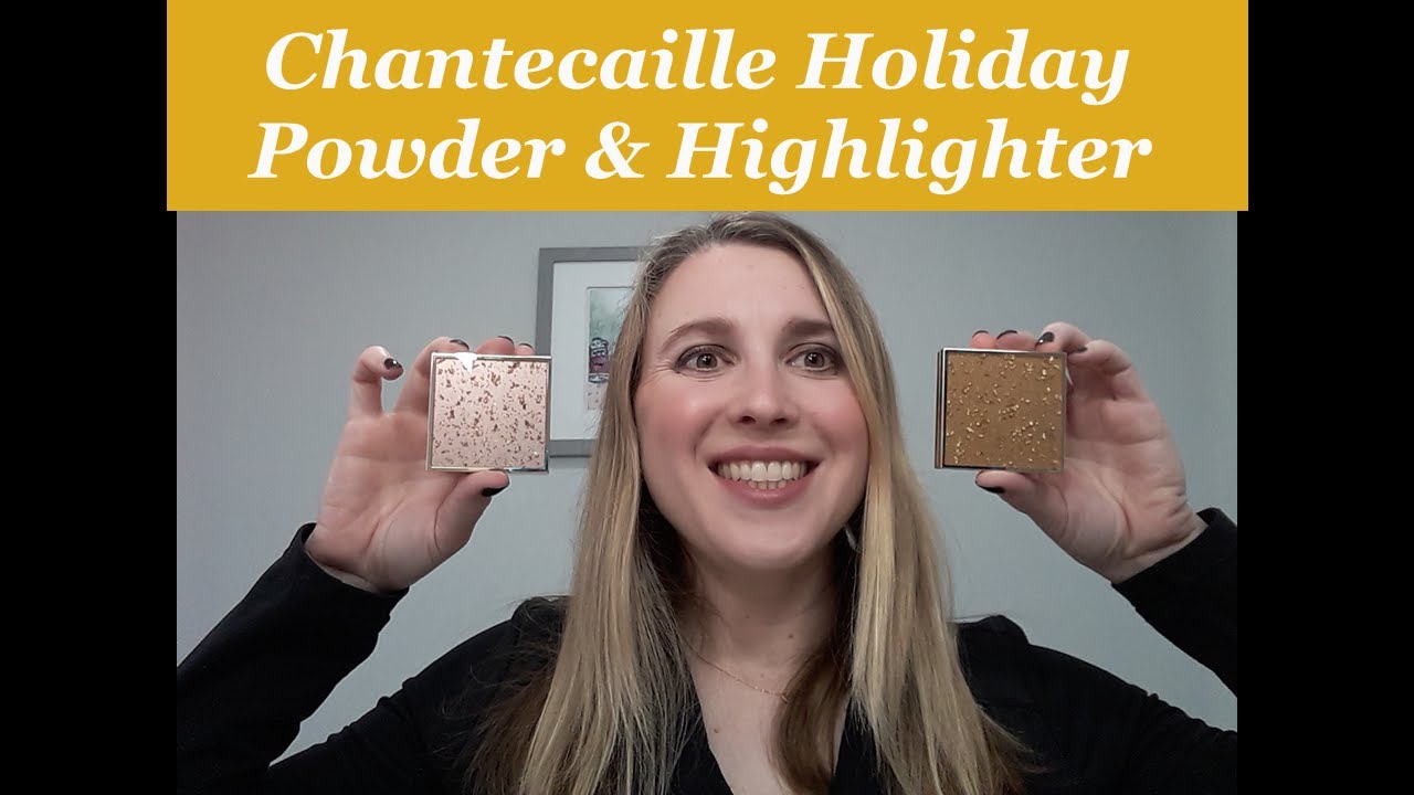Chantecaille Holiday Face Powders: Eclat Doux and Eclat Brillant