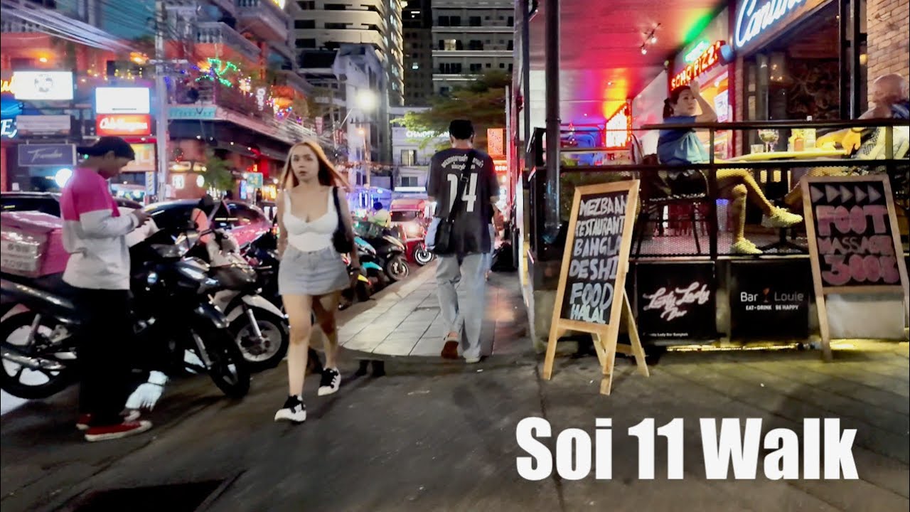 Bangkok Night walk - Sukhumvit Soi 11