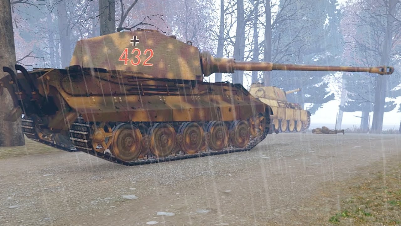 Tiger II in Aachen - IFA3 - Arma 3 |WW2|