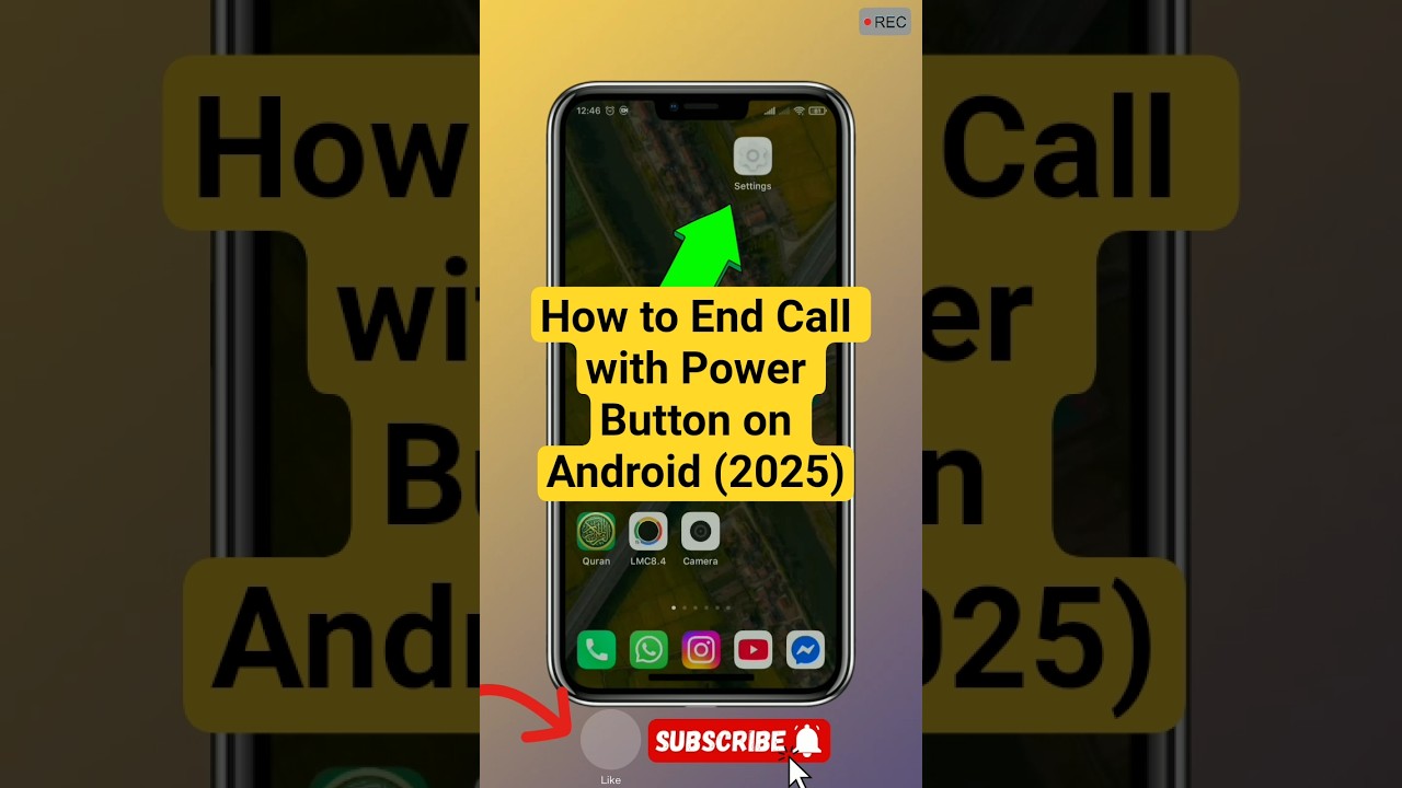 How to End Call with Power Button on Android (2025)#powerbuttonendscall#howtoendcallwithpowerbutton