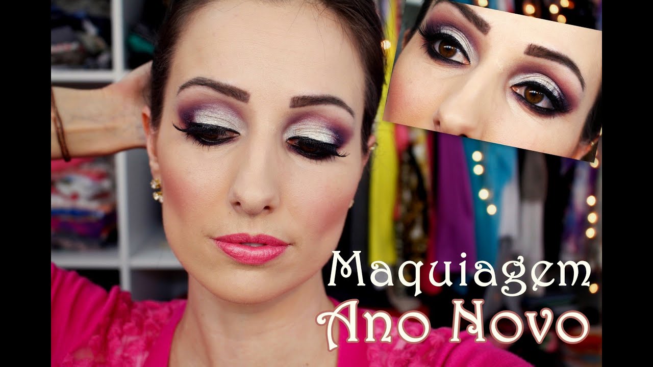 Tutorial de Maquiagem Prata para o Ano Novo
