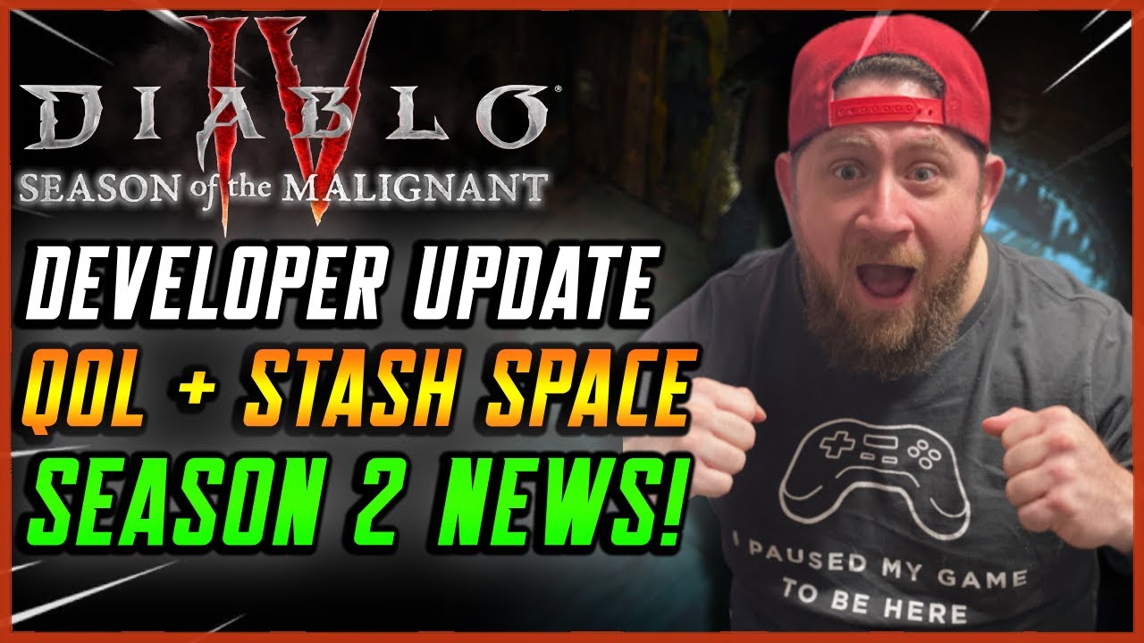 Diablo 4 Developer Update Livestream Discussion! BIG NEWS!