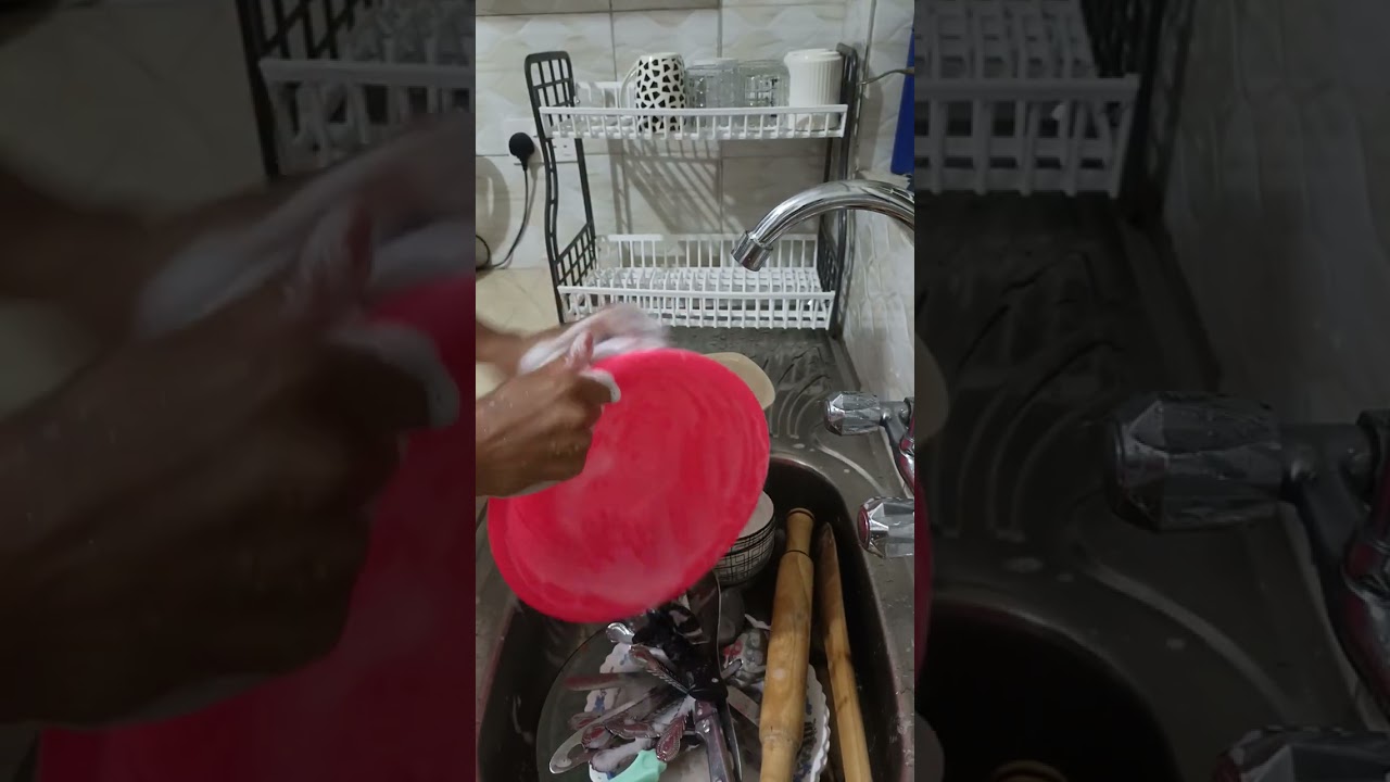 Cleaning🫧 before dinner #cleaningmotivation #asmr