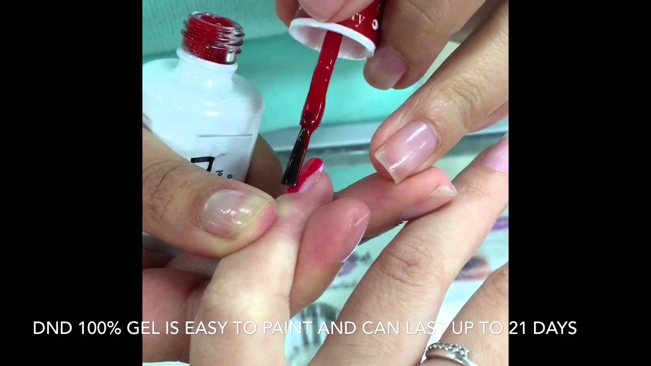 How to use DND gel polish at home?