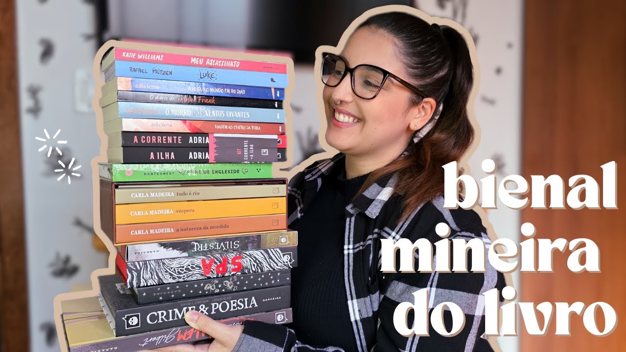 Fui na Bienal Mineira do Livro 2025 📚 | Livros com Preços, Achados e Comprinhas em BH!