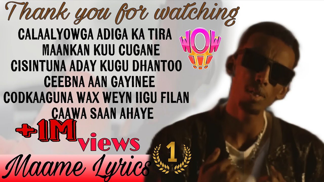 LIIBAAN GOOD CALANKAYGA RUUXAN DULSUDHAY OFFICIAL LYRICS