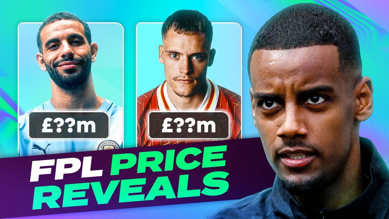 FPL 2025/26 PRICE REVEALS | WIRTZ TOO CHEAP 🤔