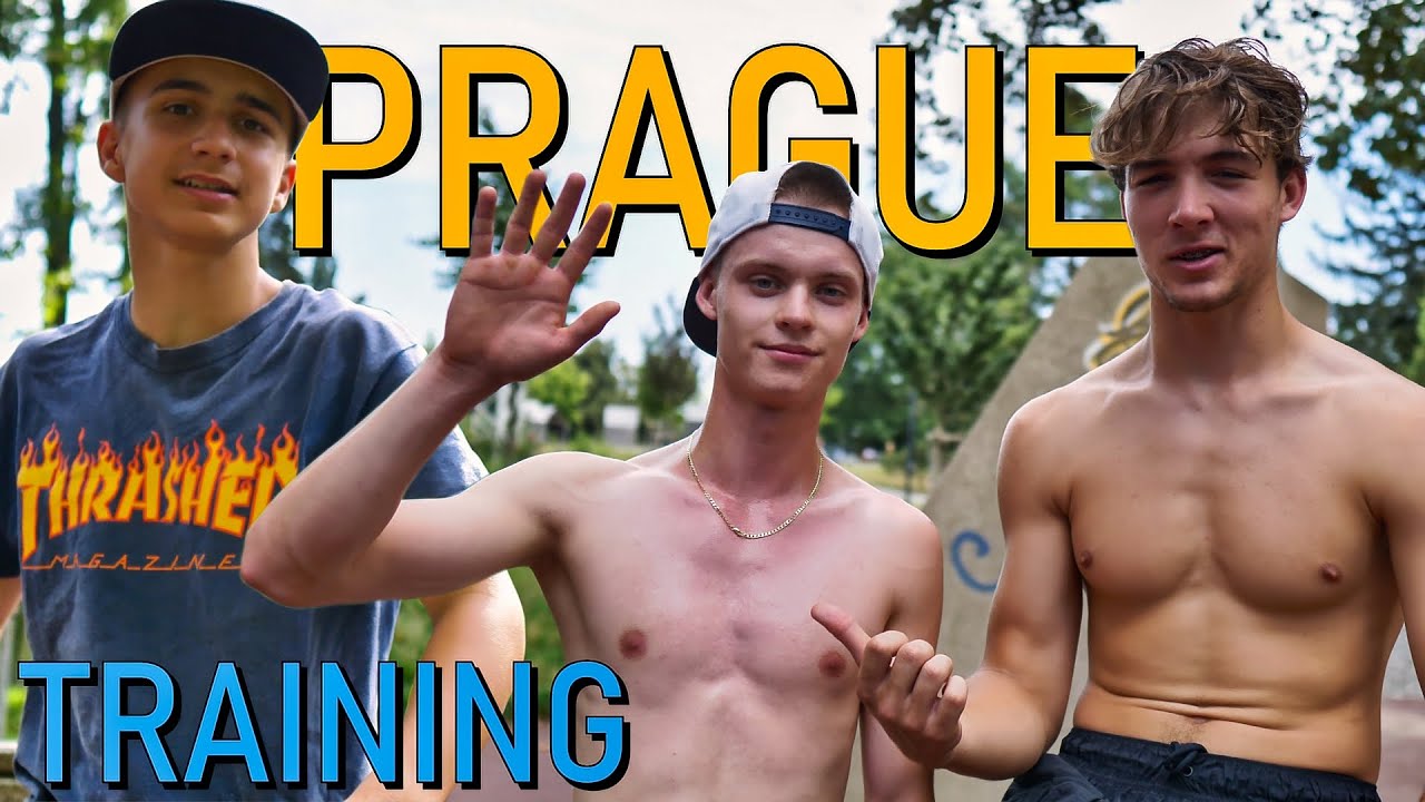 TRÉNINK V PRAZE | Kája, Honza a Patrik