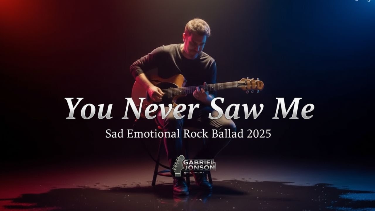 🎧 You Never Saw Me &ndash; Sad Emotional Rock Ballad 2025 Official Audio