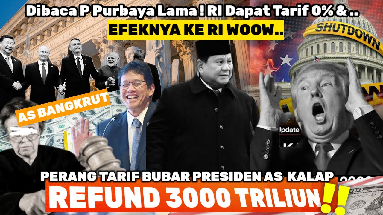 AS Tekor 3000Triliun Diluardugaan P Purbaya Benar Kini RI1 Dkk Untung & Trump Panik
