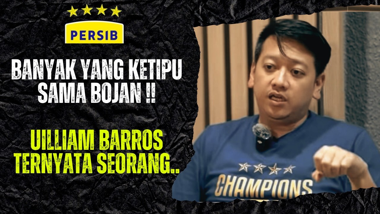 BOJAN HODAK BERHASIL SEMBUNYIKAN PERAN UILLIAM BARROS DI PERSIB SEBENARNYA.. BANYAK YANG KETIPU !!