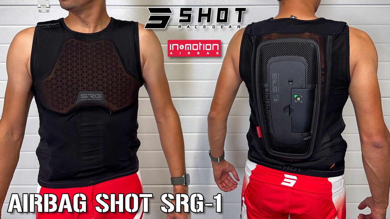 Test du gilet airbag SHOT SRG-1 : LE MEILLEUR gilet AIRBAG OFFROAD et ROUTE mono-cartouche actuel !?