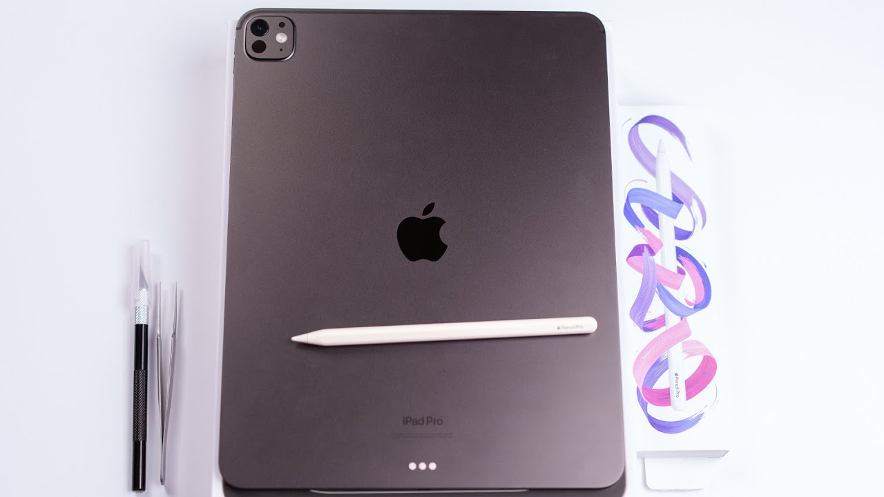 M4 iPad Pro (2024) Unboxing & Gaming Test! | ASMR
