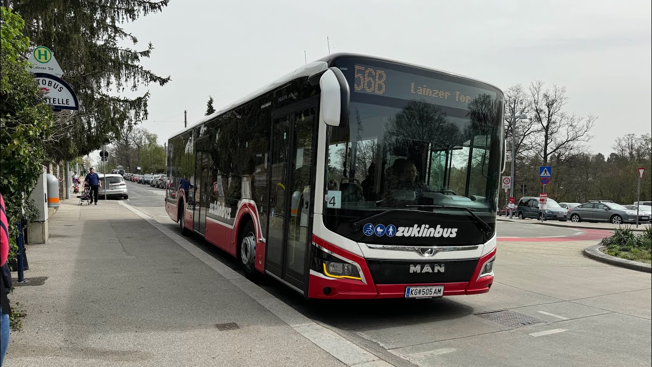 Autobus Wien (Zuklinbus) Linie 56B Lainzer Tor - Hietzing U (01.04.2024)