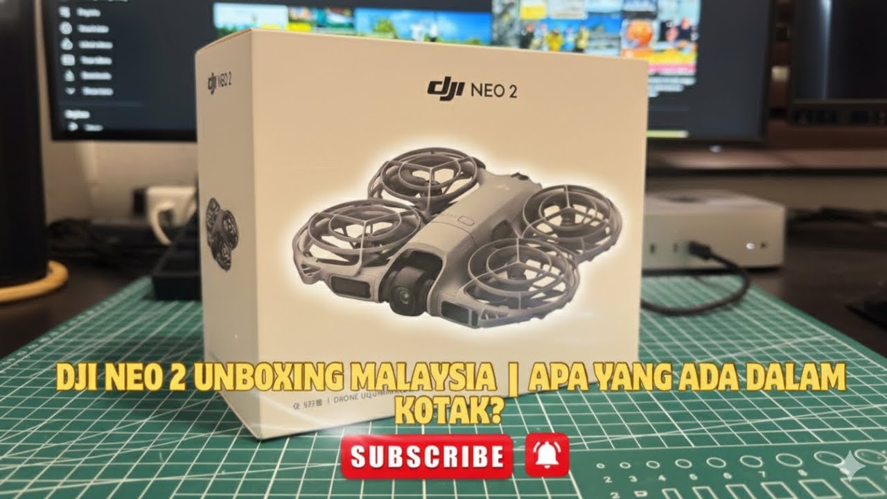 DJI Neo 2 Unboxing Malaysia | Apa Yang Ada Dalam Kotak?