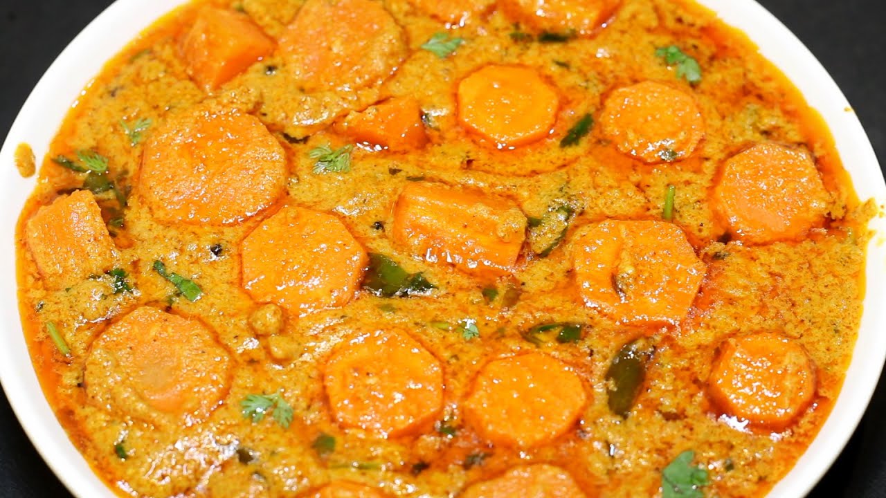 Carrot Masala Curry For Rice|క్యారెట్ మసాలా కర్రీ రుచిగా ఇలాచేయండి రైస్ చపాతీ పులావ్ లోచాలబావుంటుంది