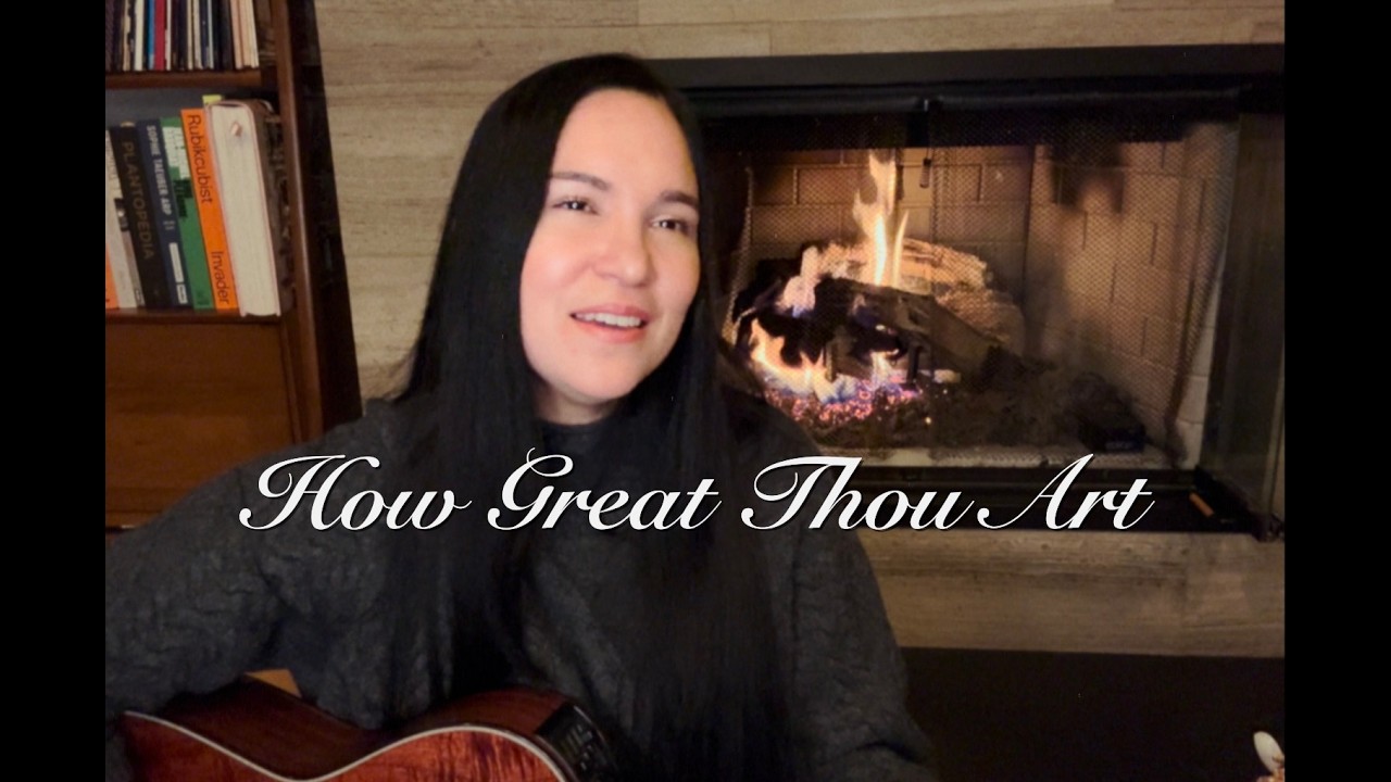 How Great Thou Art (Acoustic Cover) | Christian Worship Hymn | Voice + Guitar
