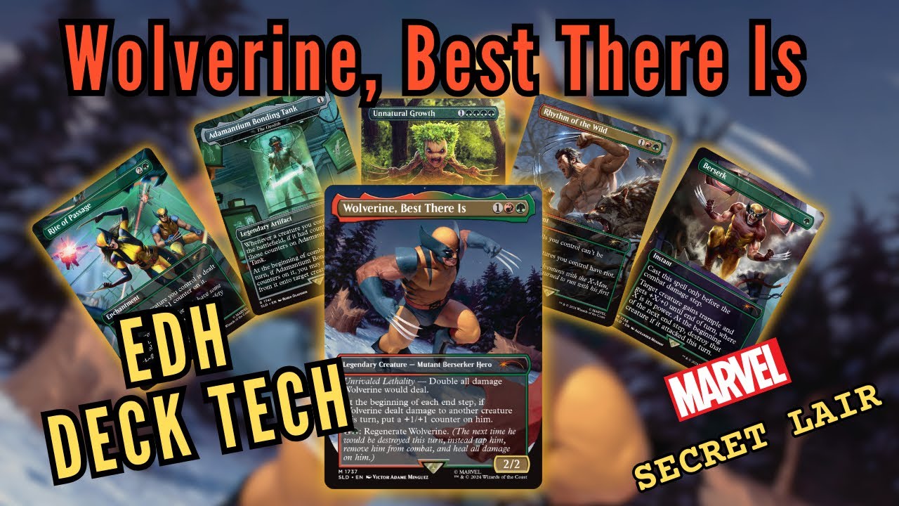 Росомаха, лучшее из того, что есть | Бюджетная колода Marvel EDH | MTG Commander