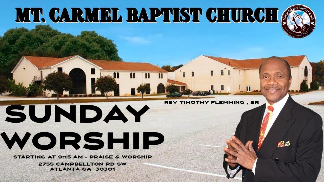 Sunday Morning Worship | Mt. Carmel Baptist Church | Campbellton Rd. | June 1, 2025