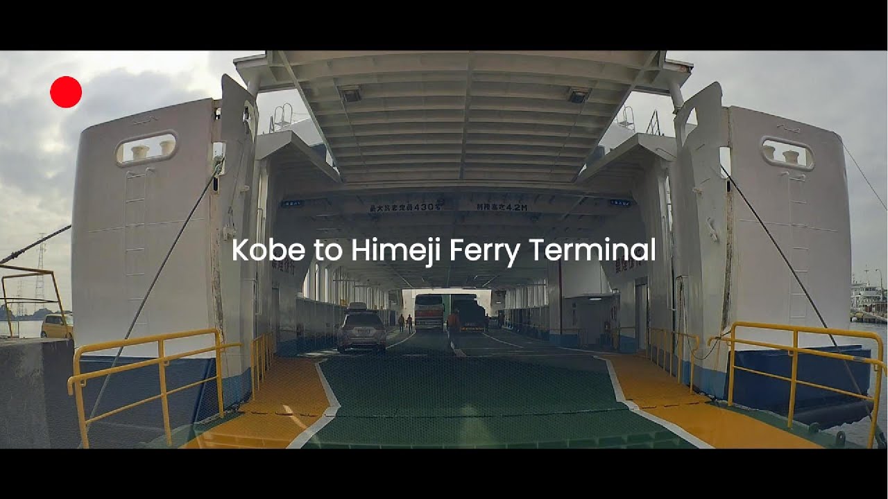 POV Virtual Drive in Japan 🇯🇵 | Day Drive • Kobe to Himeji Ferry Terminal (No Music) | EP.06