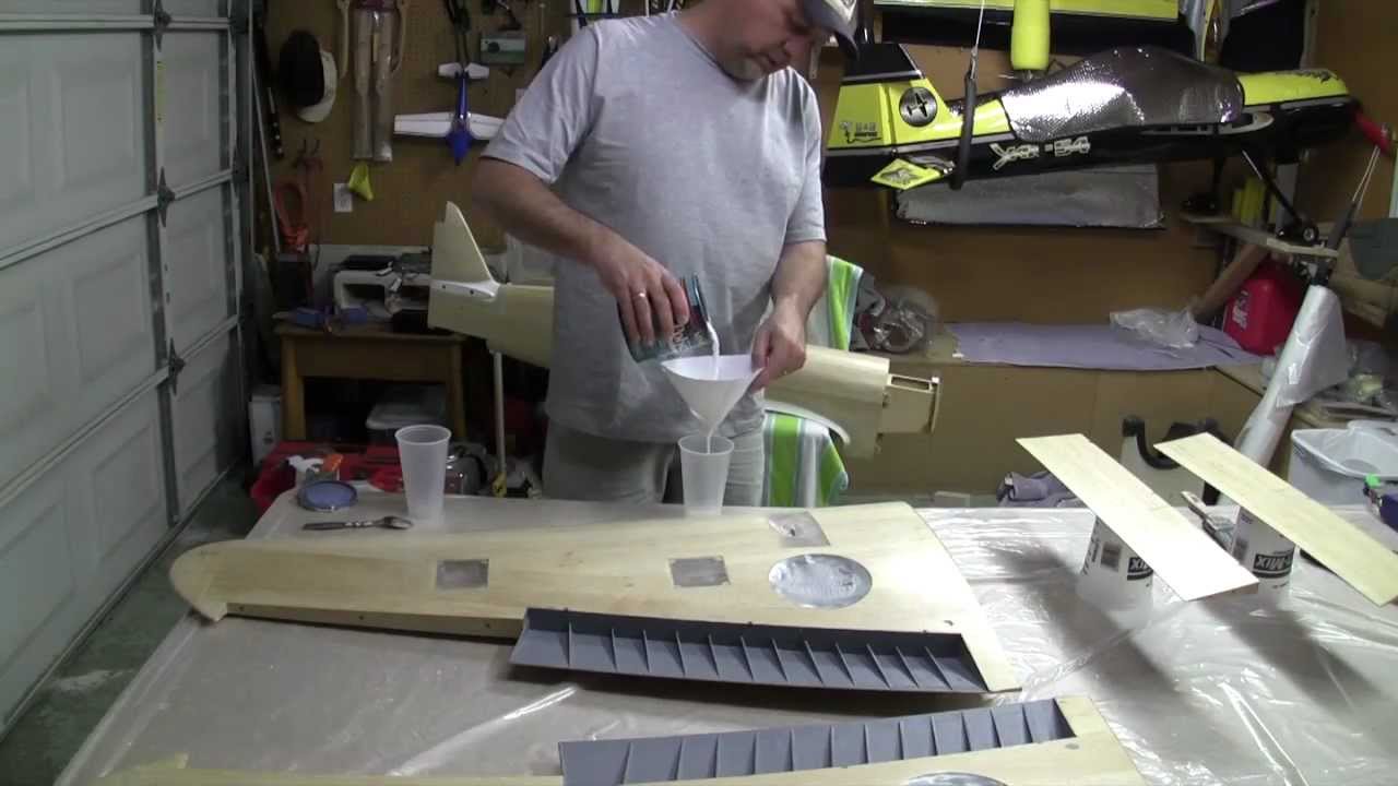 #7 Pimp Your ARF - Fiberglassing PART 2.mov