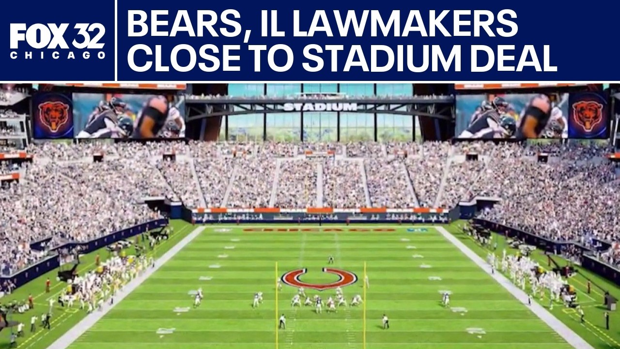 Chicago Bears and Illinois lawmakers closer to new stadium deal