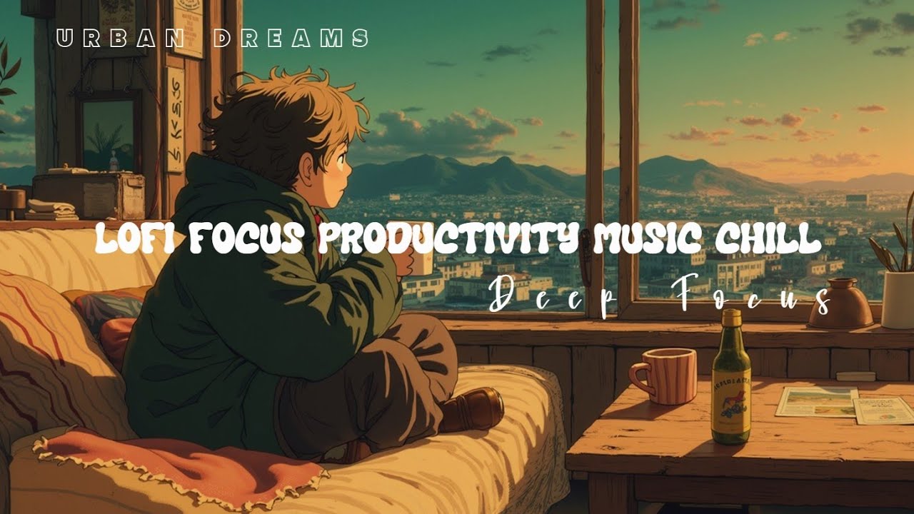 Тихие Мысли Lofi – Расслабляющий Хип-Хоп Микс ~ Ночной Город: Учеба и Отдых 🌃