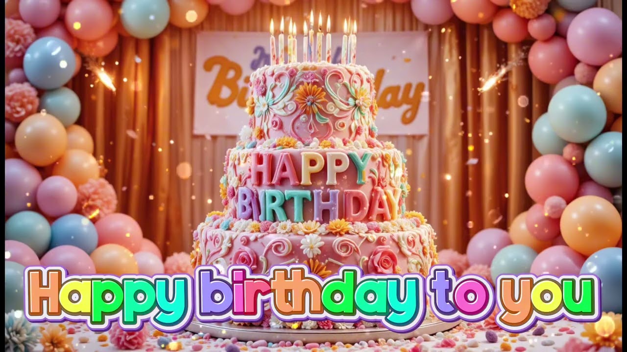 Happy birthday song 🎶 2026￼￼￼￼ best grand video happy birthday 🎊#birthdaybliss #birtdaycelebration 
