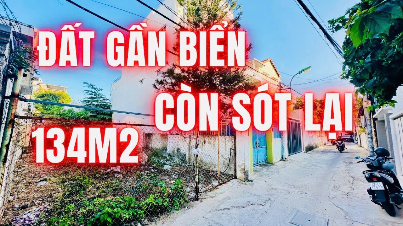 💥Chú ở Nhật cần bán lô đất 134m2 gần biển Nha Trang đi bộ tắm biển chỉ 500 mét