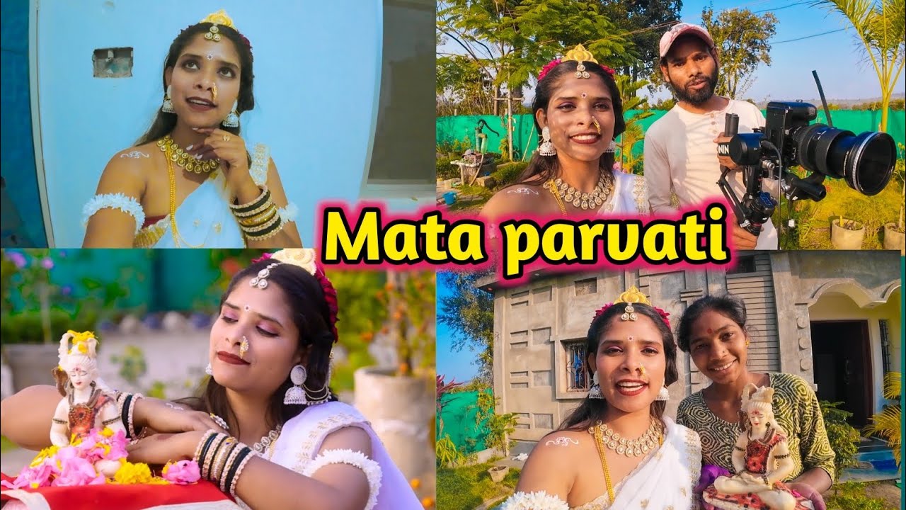Beautiful Mata parvati look creation || Mhashivratri special | Hello Priyanka Vlogs 