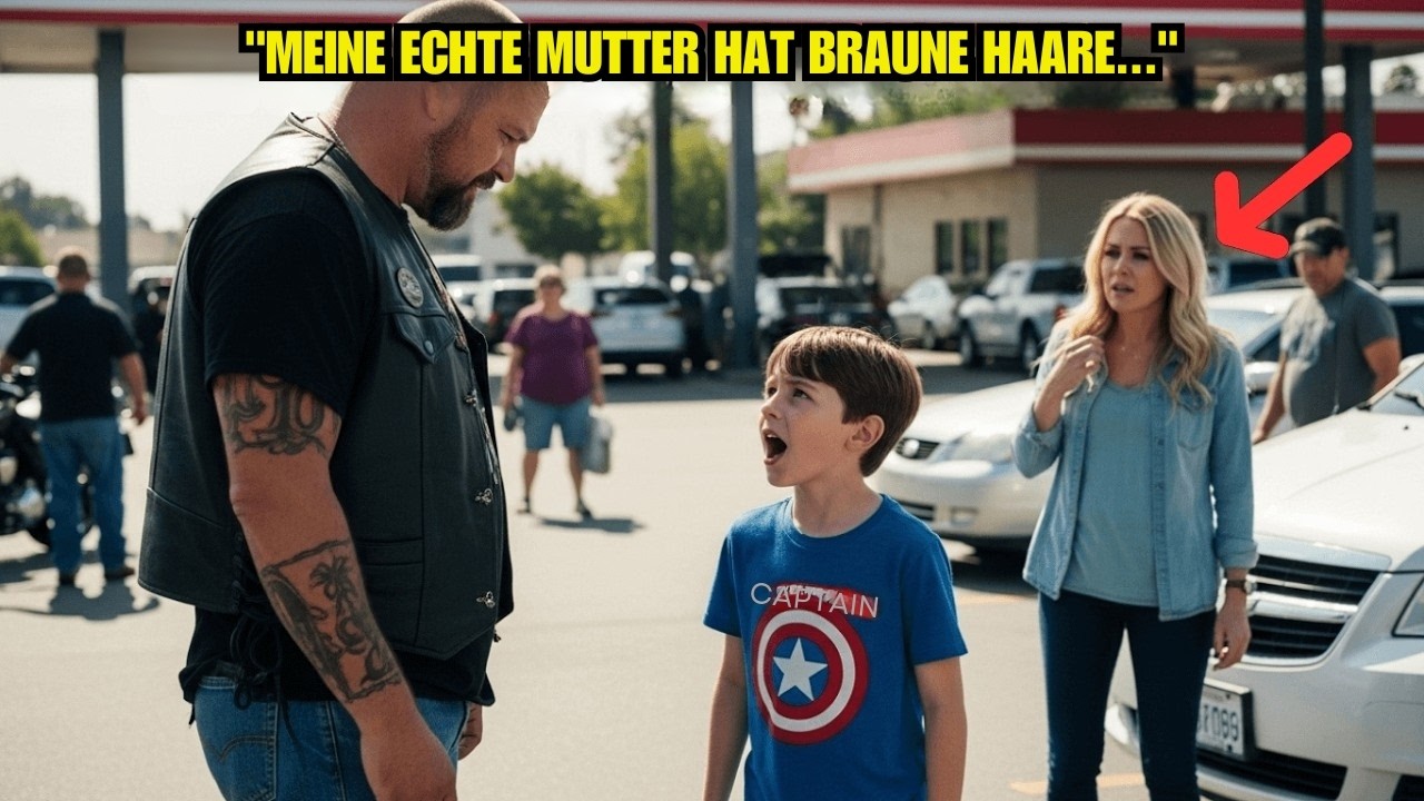 Der Junge sagte: „Meine richtige Mutter hat braune Haare“ – die Frau bei ihm war blond.