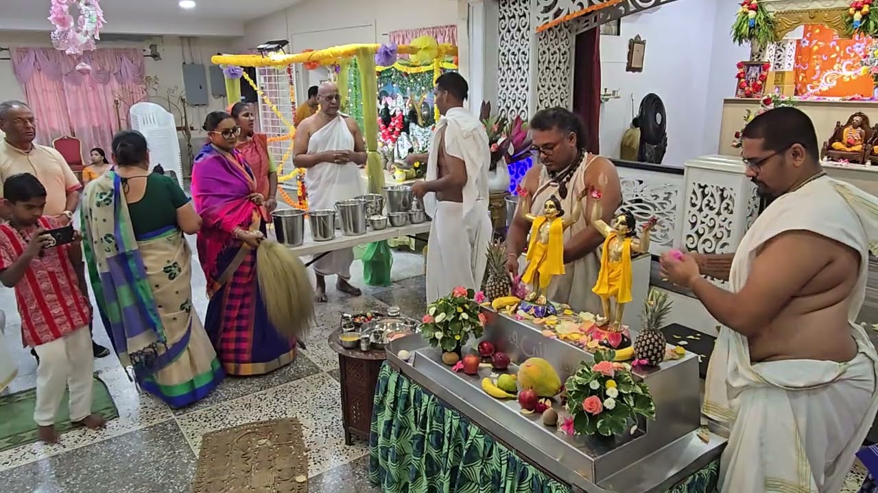 Gaura Purnima Maha Abhishek ISKCON Trinidad 