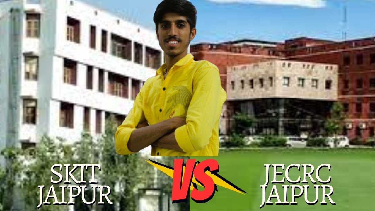 SKIT JAIPUR VS JECRC JAIPUR || WHICH IS THE BEST ENGINEERING COLLEGE? || PLACEMENTS & INTERNSHIPS ||