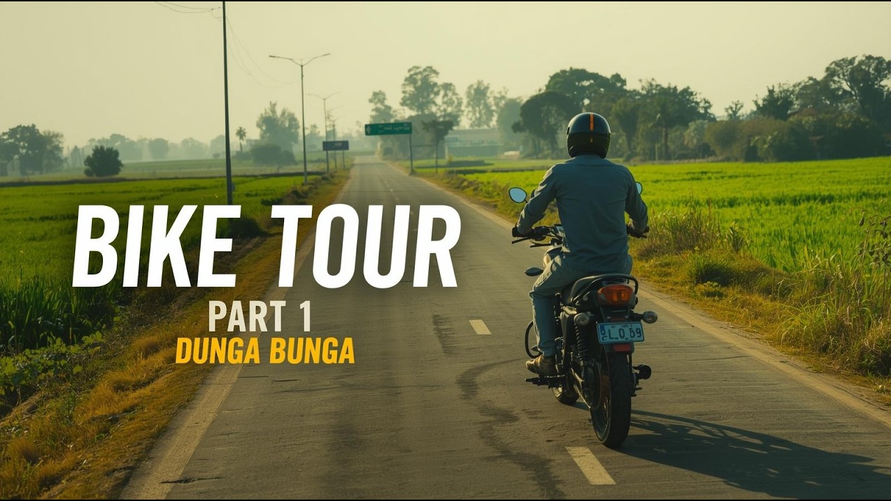 Bahawalnagar City Bike Ride | Dunga Bunga Road Vlog