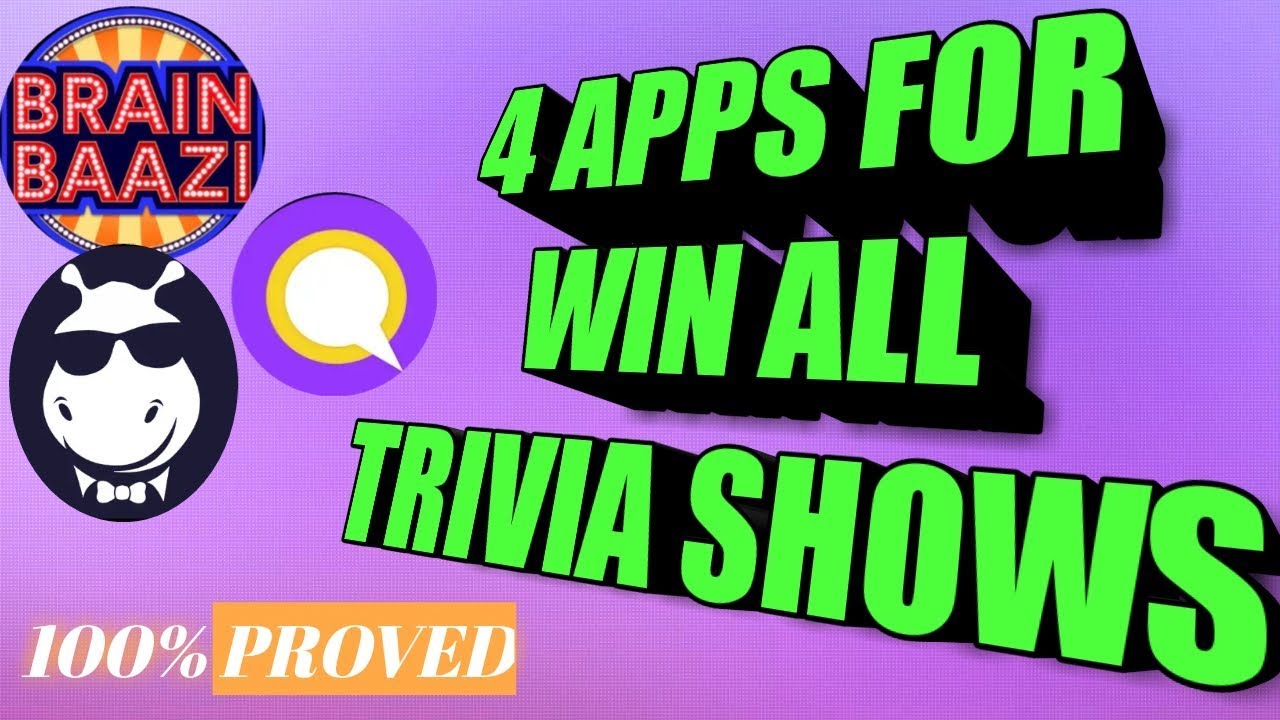 4 APPS TO HACK ALL TRIVIA SHOWS | WITH 100% PROVE | NEW TRICK FOR| LOCO ,BRAINBAZZI,QUREKA| HOW TO