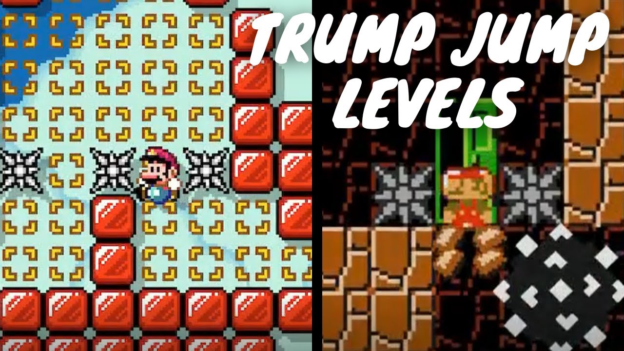 Trump Jump Levels [Compilation] | SMM2