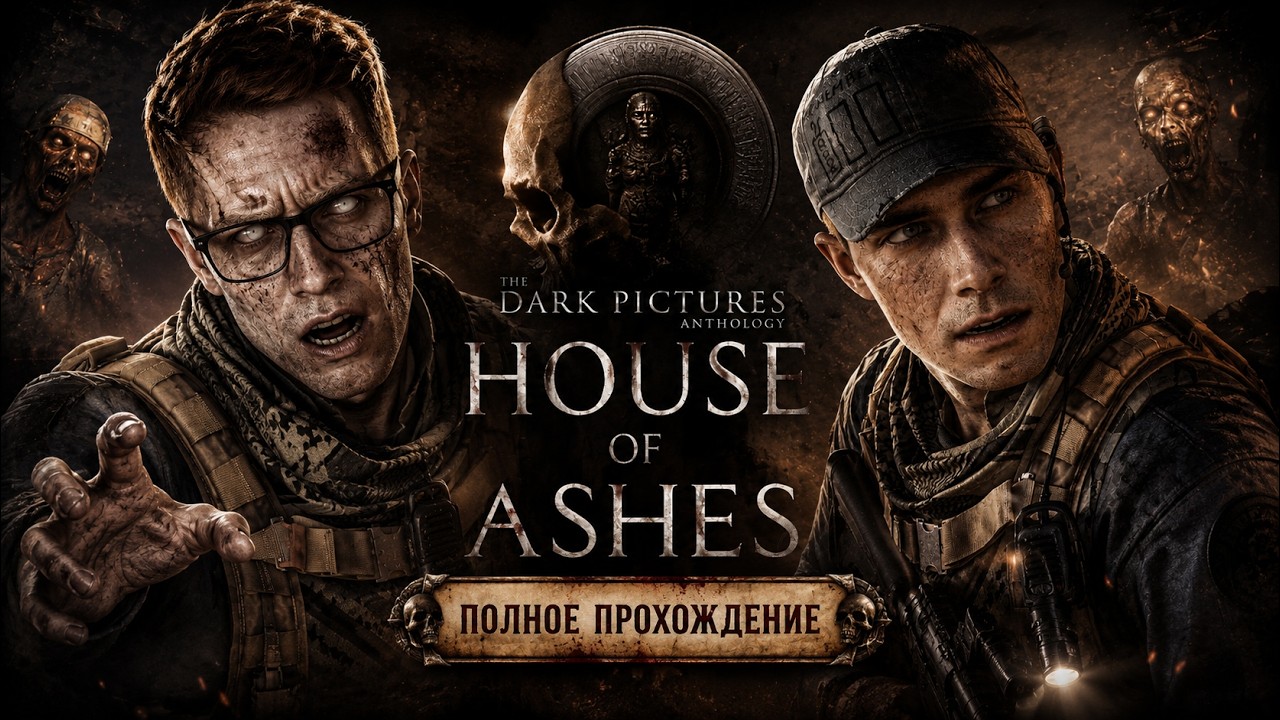 ПОЛНОЕ ПРОХОЖДЕНИЕ | The Dark Pictures Anthology:  House of Ashes на ПК