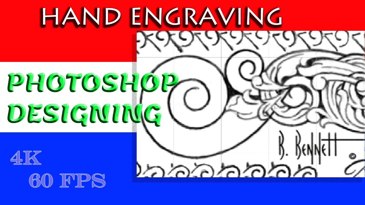 Hand Engraving Photoshop Designing