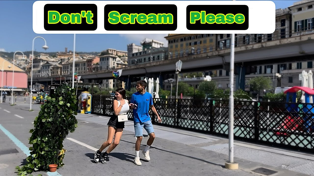 Bushmanprank: please don’t scream !!! 😅