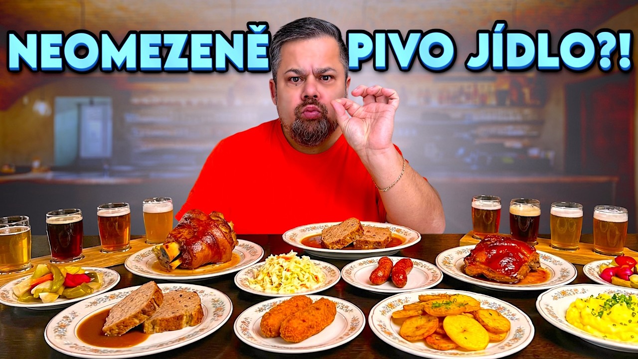 Tohle je snad jenom sen! NEOMEZENĚ PIVO A JÍDLO? Konečně ČESKÉ SNĚZ CO MŮŽEŠ!