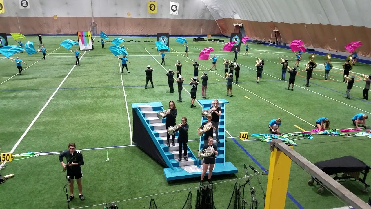 Ferndale Golden Eagle Marching Band Dome Practice 2018 Final Run Through