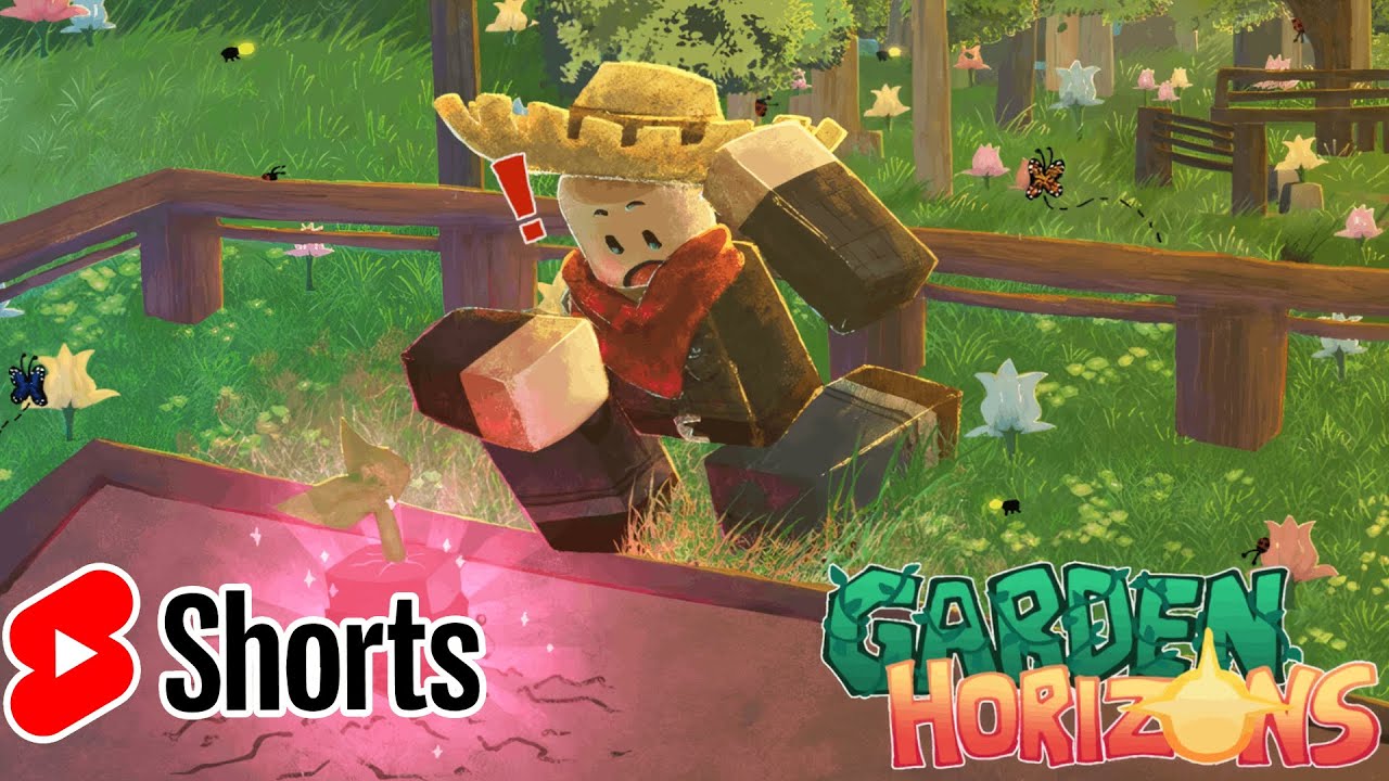 #shorts Aku Mencoba Main Game Viral Roblox Penerus Grow a Garden - Garden Horizons Roblox Indonesia