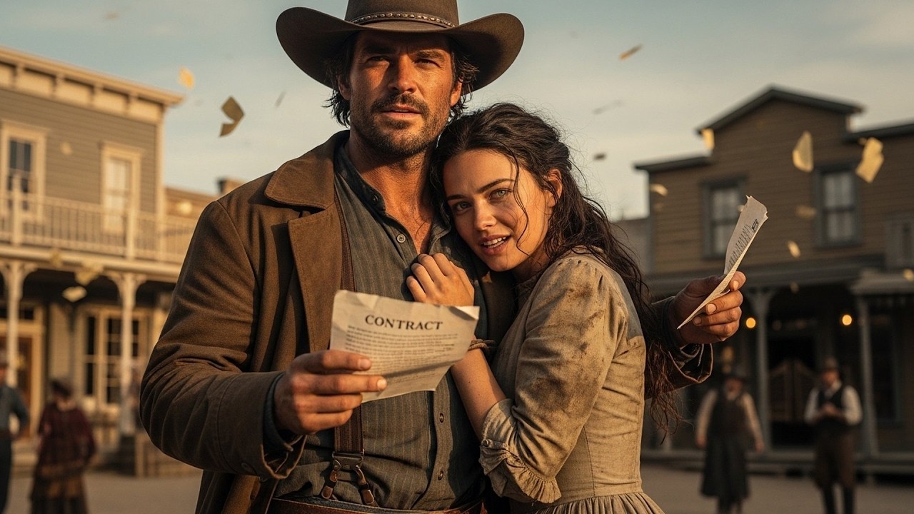 The Cowboy Bought Her Freedom with His Last Gold Coin, She Gave Him a Reason to Live