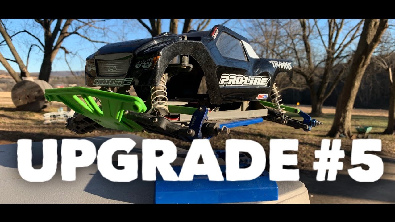 Traxxas Rustler Build Upgrade #5 (RPM Front Bumper)