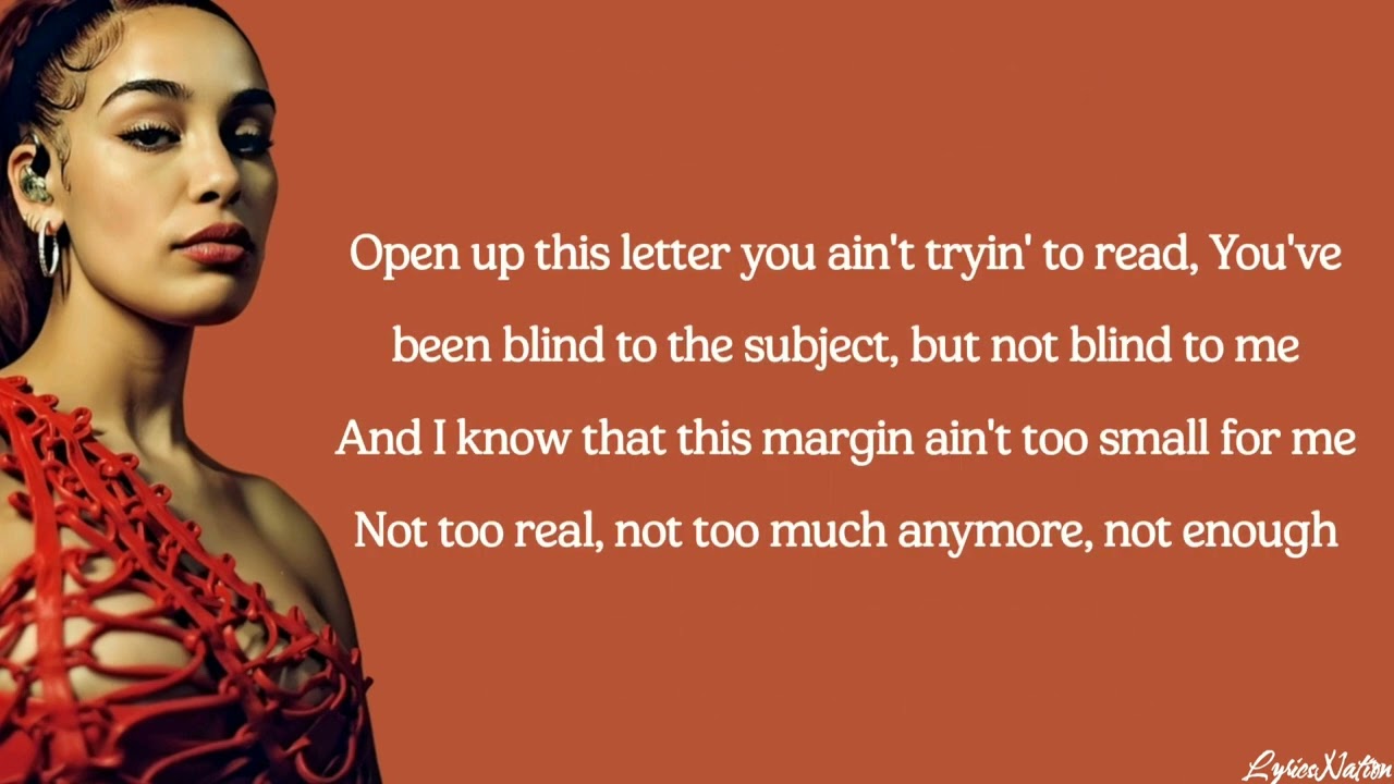 Jorja Smith - I Am (lyrics)