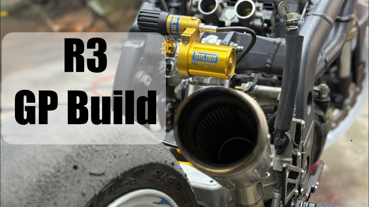 R3 Powered Race Bike! Linkage, front end, Exhaust 