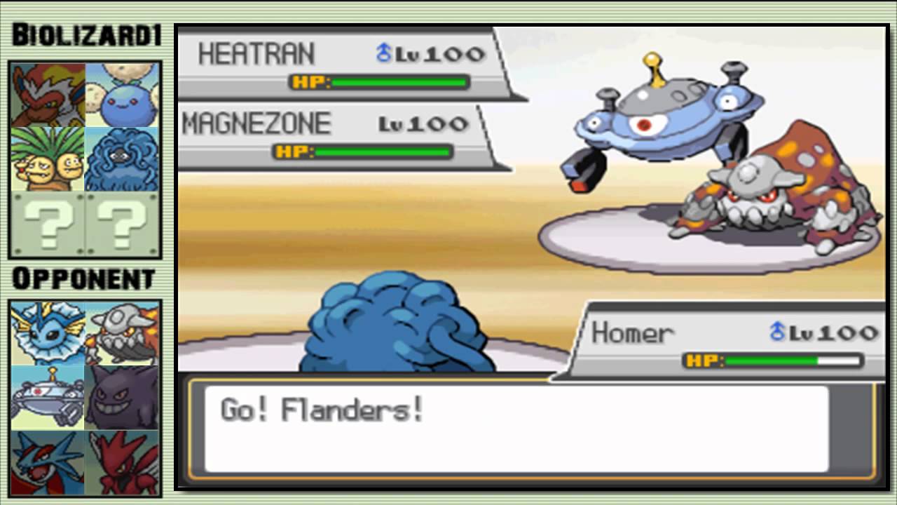 Wi-Fi Battle #111 Biolizard1 versus PhazedUmbreon