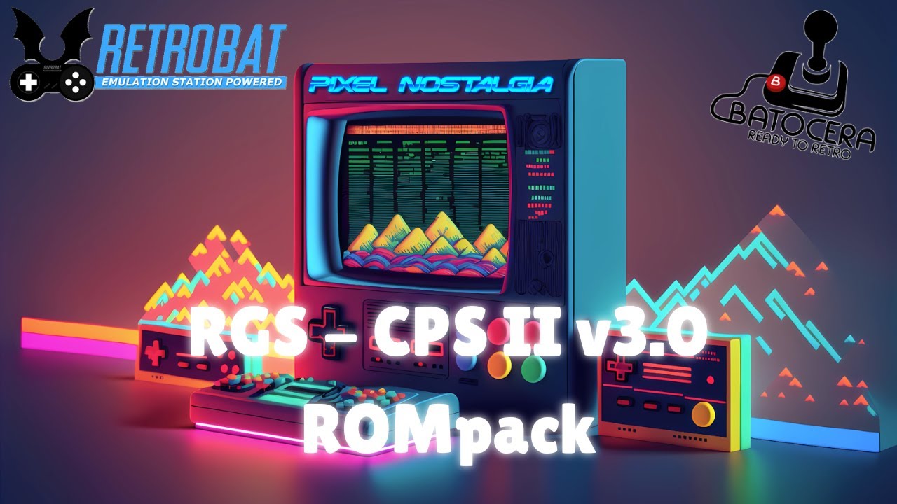 Pixel Nostalgia - RGS ROMPack - Capcom Play System II