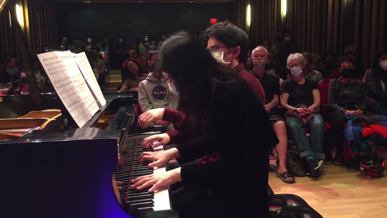 Rachmaninoff Romance from Suite no. 2, op. 17 (arr. 1 piano 4-hands)