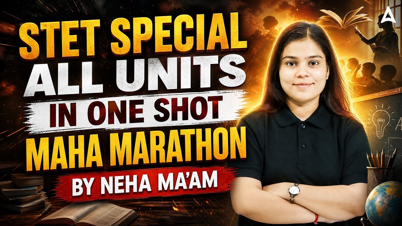 Bihar STET 2026 All Units In One Shot Maha Marathon